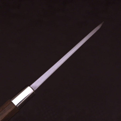 Deba White Steel #1 Walnussholz Griff 150mm-[Musashi]-[Japan-Küchenmesser]