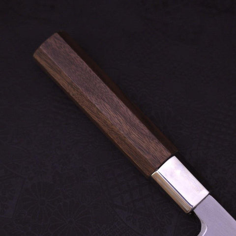 Deba White Steel #1 Walnussholz Griff 150mm-[Musashi]-[Japan-Küchenmesser]
