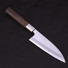 Deba White Steel #1 Walnussholz Griff 150mm-[Musashi]-[Japan-Küchenmesser]