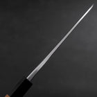 Deba White Steel #2 Hon-Kasumi Büffelhorn und Teak Griff 165mm-[Musashi]-[Japan-Küchenmesser]