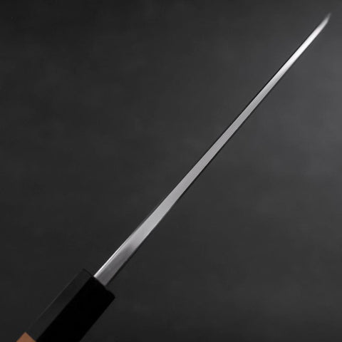 Deba White Steel #2 Hon-Kasumi Büffelhorn und Teak Griff 165mm-[Musashi]-[Japan-Küchenmesser]