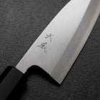 Deba White Steel #2 Kasumi Buffalo Ebony Handle 150mm-[Musashi]-[Japanese-Kitchen-Knives]