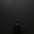 Deba White Steel #2 Kasumi Buffalo Ebony Handle 150mm-[Musashi]-[Japanese-Kitchen-Knives]