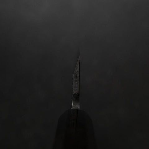 Deba White Steel #2 Kasumi Buffalo Ebony Handle 150mm-[Musashi]-[Japanese-Kitchen-Knives]