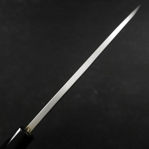 Deba White Steel #2 Kasumi Buffalo Ebony Handle 180mm (7”)-[Musashi]-[Japan-Küchenmesser]