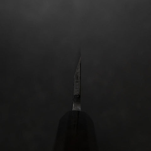 Deba White Steel #2 Kasumi Büffelhorn und Ebenholz Griff 150mm-[Musashi]-[Japan-Küchenmesser]