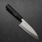 Deba White Steel #2 Kasumi Büffelhorn und Ebenholz Griff 150mm-[Musashi]-[Japan-Küchenmesser]