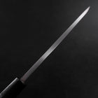 Deba White Steel #2 Kasumi Büffelhorn und Ebenholz Griff 165mm-[Musashi]-[Japan-Küchenmesser]