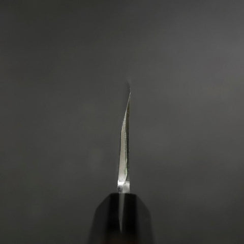 Deba White Steel #2 Kasumi Büffelhorn und Ebenholz Griff 180mm-[Musashi]-[Japan-Küchenmesser]