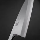 Deba White Steel #2 Kasumi Büffelhorn und Magnolienholz Griff 150mm-[Musashi]-[Japan-Küchenmesser]
