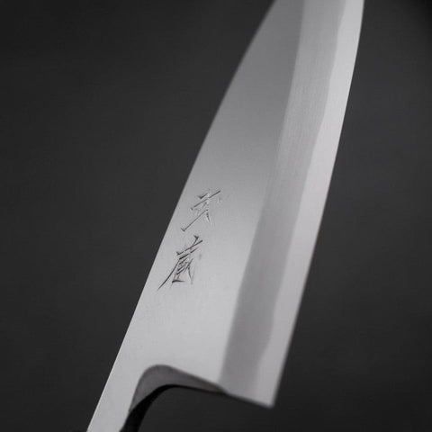 Deba White Steel #2 Kasumi Büffelhorn und Magnolienholz Griff 150mm-[Musashi]-[Japan-Küchenmesser]