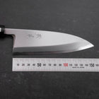 Deba White Steel #2 Kasumi Büffelhorn und Magnolienholz Griff 150mm-[Musashi]-[Japan-Küchenmesser]