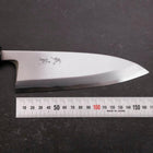 Deba White Steel #2 Kasumi Büffelhorn und Magnolienholz Griff 165mm-[Musashi]-[Japan-Küchenmesser]