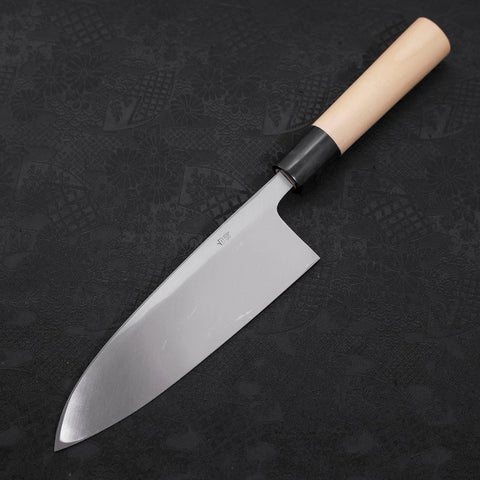 Deba White Steel #2 Kasumi Büffelhorn und Magnolienholz Griff 180mm-[Musashi]-[Japan-Küchenmesser]