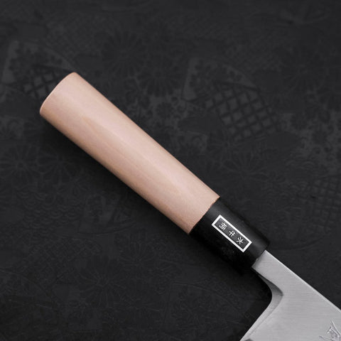 Deba White Steel #2 Kasumi Büffelhorn und Magnolienholz Griff 180mm-[Musashi]-[Japan-Küchenmesser]