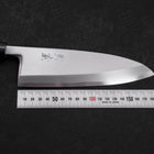 Deba White Steel #2 Kasumi Büffelhorn und Magnolienholz Griff 180mm-[Musashi]-[Japan-Küchenmesser]