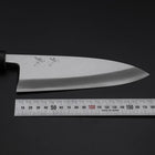 Deba White Steel #2 Kasumi Buffalo Magnolia Handle 180mm (7”)-[Musashi]-[Japanese-Kitchen-Knives]