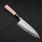 Deba White Steel #2 Kasumi Büffelhorn und Magnolienholz Griff 180mm-[Musashi]-[Japan-Küchenmesser]