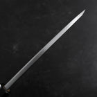 Deba White Steel #2 Kasumi Büffelhorn und Teakholz Griff 165mm-[Musashi]-[Japan-Küchenmesser]