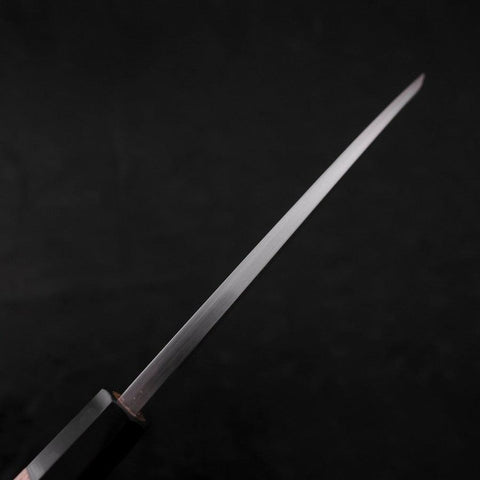 Deba White Steel #2 Kasumi Büffelhorn und Teakholz Griff 180mm-[Musashi]-[Japan-Küchenmesser]
