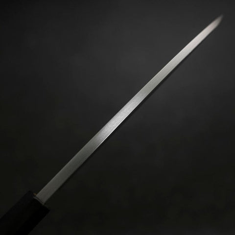 Deba White Steel #2 Kasumi Büffelhorn und Teakholz Griff 195mm-[Musashi]-[Japan-Küchenmesser]