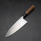 Deba White Steel #2 Kasumi Büffelhorn und Teakholz Griff 210mm-[Musashi]-[Japan-Küchenmesser]