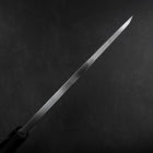 Deba White Steel #2 Kasumi Büffelhorn und Teakholz Griff 210mm-[Musashi]-[Japan-Küchenmesser]