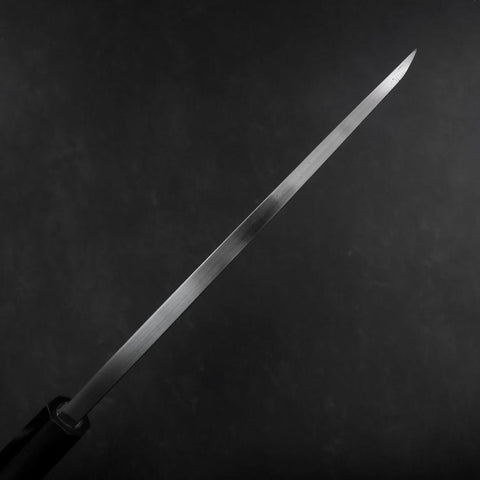 Deba White Steel #2 Kasumi Büffelhorn und Teakholz Griff 210mm-[Musashi]-[Japan-Küchenmesser]