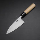 Deba White Steel #2 Kasumi Cherry Handle 120mm-[Musashi]-[Japanese-Kitchen-Knives]