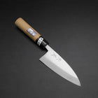 Deba White Steel #2 Kasumi Cherry Handle 120mm-[Musashi]-[Japanese-Kitchen-Knives]