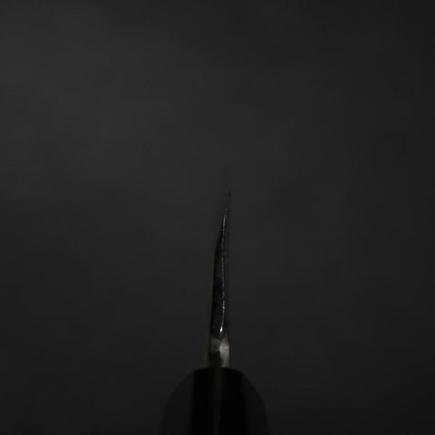 Deba White Steel #2 Kasumi Chokin Drache Büffelhorn und Ebenholz Griff 180mm-[Musashi]-[Japan-Küchenmesser]