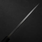 Deba White Steel #2 Kasumi Chokin Drache Büffelhorn und Ebenholz Griff 180mm-[Musashi]-[Japan-Küchenmesser]