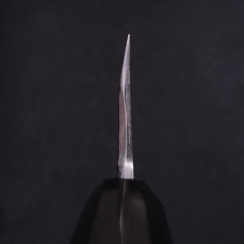 Deba White Steel #2 Kasumi Chokin "Sakura An Fuji" Büffelhorn und Ebenholz Griff 180mm-[Musashi]-[Japan-Küchenmesser]