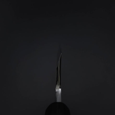Deba White Steel #2 Kasumi Chokin Silver Dragon Buffalo Ebony Handle 150mm (5.9”)-[Musashi]-[Japan-Küchenmesser]