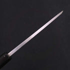 Deba White Steel #2 Kasumi Chokin Silver Dragon Buffalo Ebony Handle 170mm (6.7”)-[Musashi]-[Japan-Küchenmesser]
