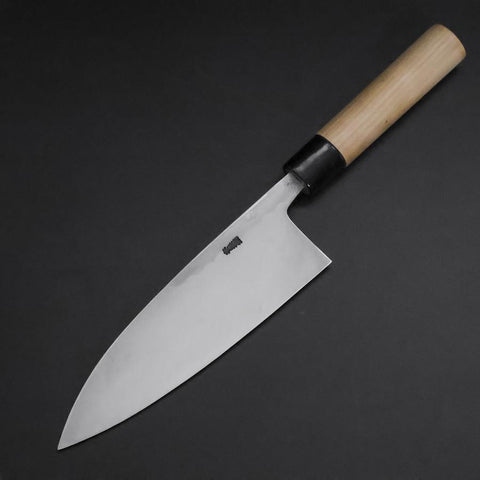 Deba White Steel #2 Kasumi Kirschholz Griff 180mm-[Musashi]-[Japan-Küchenmesser]