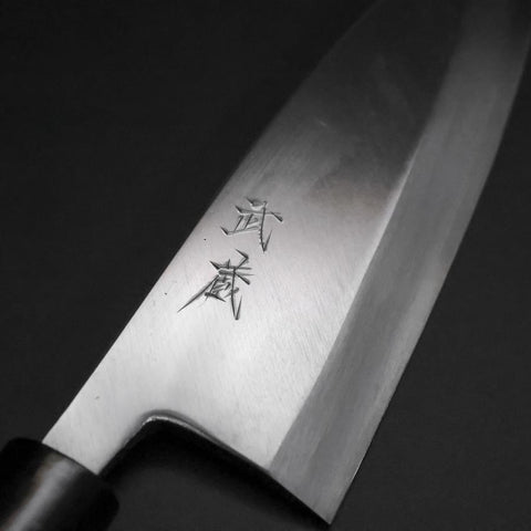 Deba White Steel #2 Kasumi Kirschholz Griff 180mm-[Musashi]-[Japan-Küchenmesser]