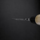 Deba White Steel #2 Kasumi Kirschholz Griff 180mm-[Musashi]-[Japan-Küchenmesser]