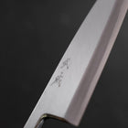 Deba White Steel #2 Kasumi Sumi Urushi Griff 180mm-[Musashi]-[Japan-Küchenmesser]