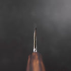 Deba White Steel #2 Kasumi Sumi Urushi Griff 180mm-[Musashi]-[Japan-Küchenmesser]