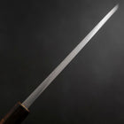 Deba White Steel #2 Kasumi Sumi Urushi-Griff 180mm-[Musashi]-[Japan-Küchenmesser]