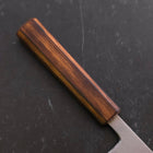 Deba White Steel #2 Kasumi Sumi Urushi Griff 180mm-[Musashi]-[Japan-Küchenmesser]
