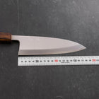 Deba White Steel #2 Kasumi Sumi Urushi Griff 180mm-[Musashi]-[Japan-Küchenmesser]