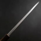 Deba White Steel #2 Kasumi Sumi Urushi Handle 180mm (7”)-[Musashi]-[Japan-Küchenmesser]