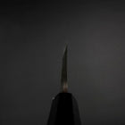 Deba White Steel #2 Kurouchi Büffelhorn und Ebenholz Griff 180mm-[Musashi]-[Japan-Küchenmesser]