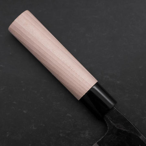 Deba White Steel #2 Kurouchi Magnolienholz Griff 165mm-[Musashi]-[Japan-Küchenmesser]