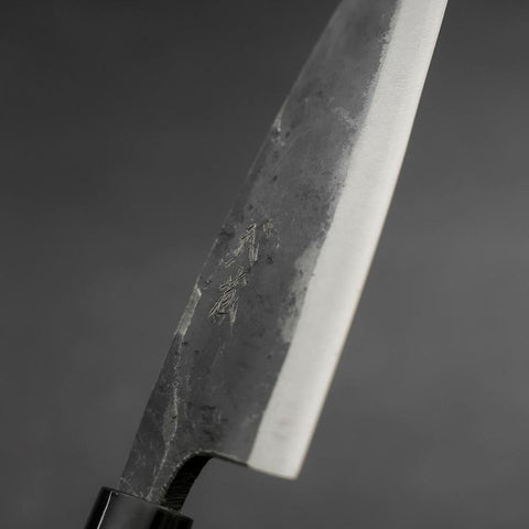 Deba White Steel #2 Kurouchi Magnolienholz Griff 165mm-[Musashi]-[Japan-Küchenmesser]