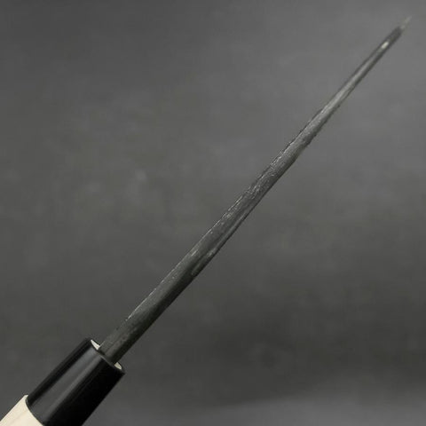 Deba White Steel #2 Kurouchi Magnolienholz Griff 165mm-[Musashi]-[Japan-Küchenmesser]
