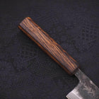 Deba White Steel #2 Kurouchi Sumi Urushi Griff 105mm-[Musashi]-[Japan-Küchenmesser]