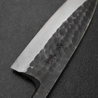 Deba White Steel #2 Kurouchi Tsuchime Cherry Handle 150mm-[Musashi]-[Japan-Küchenmesser]